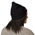 Forged Remnant Beanie — Classic Black Knit Hat