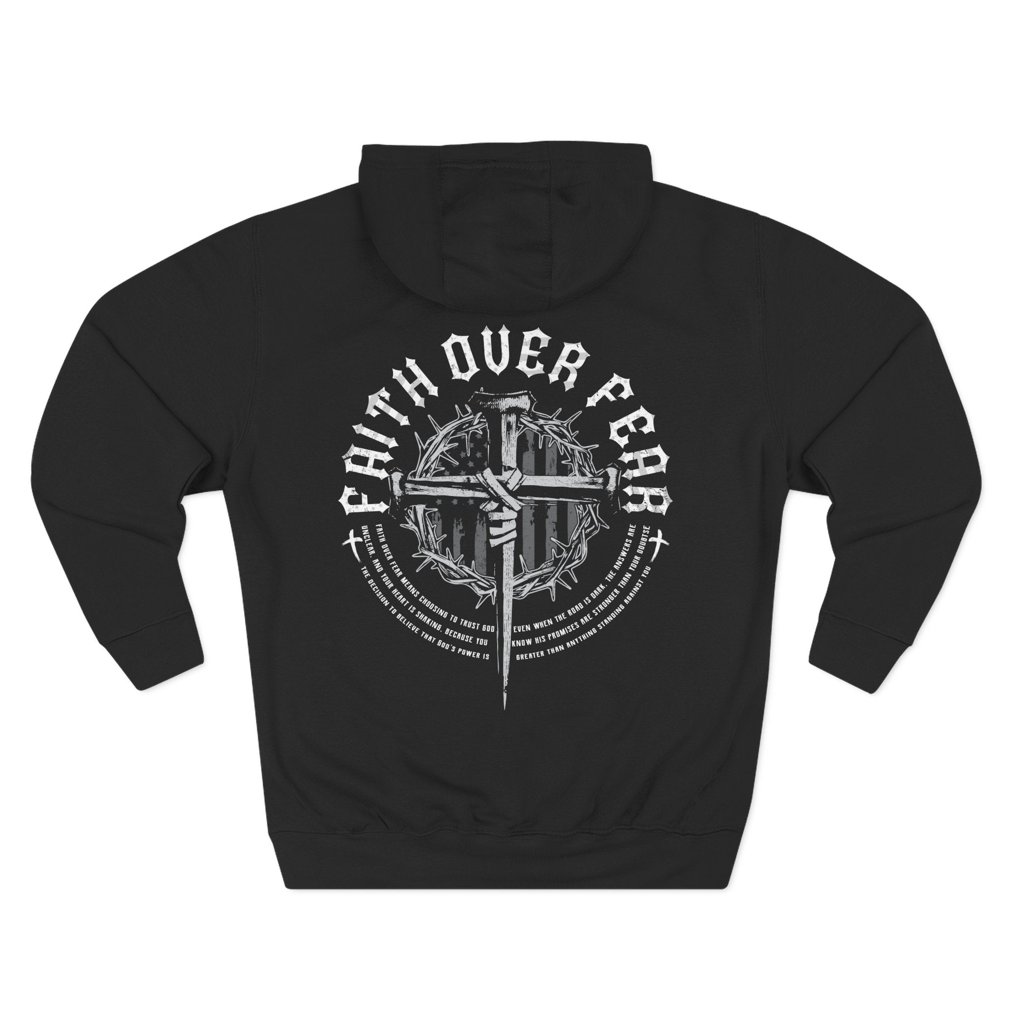 Faith Over Fear Crown of Thorns Hoodie