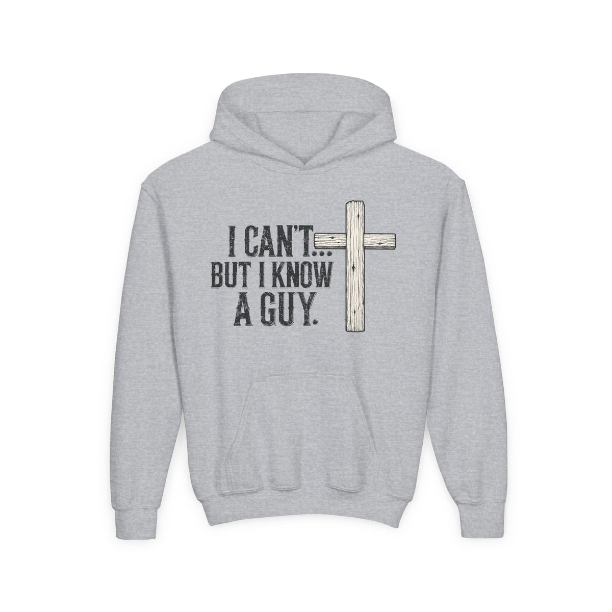I Can't But Know A Guy Youth Hoodie