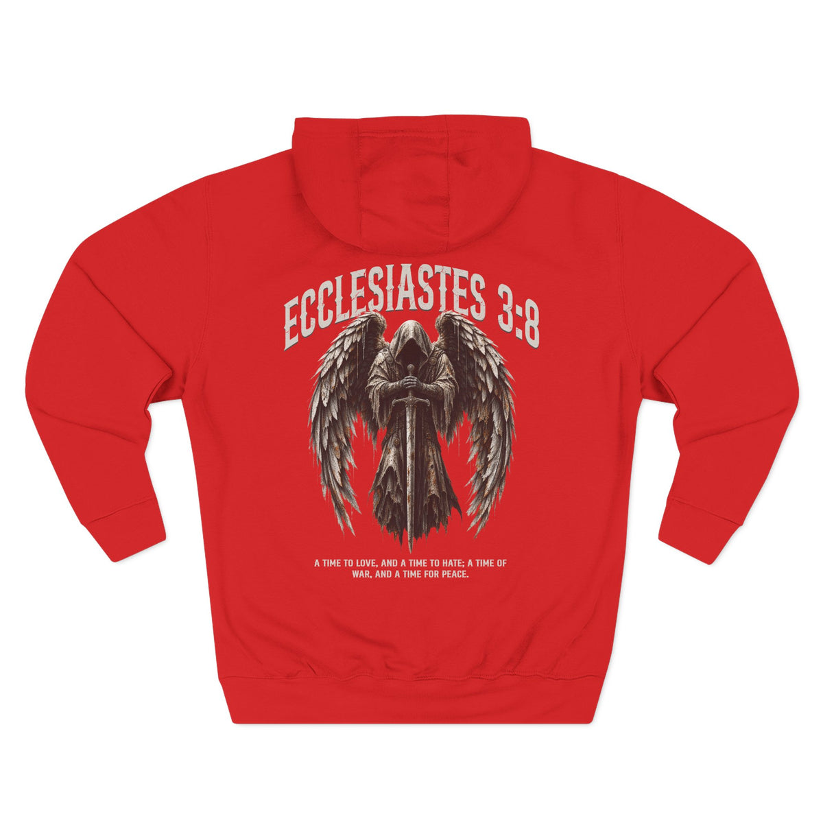 Time For War Ecclesiastes Men's Hoodie