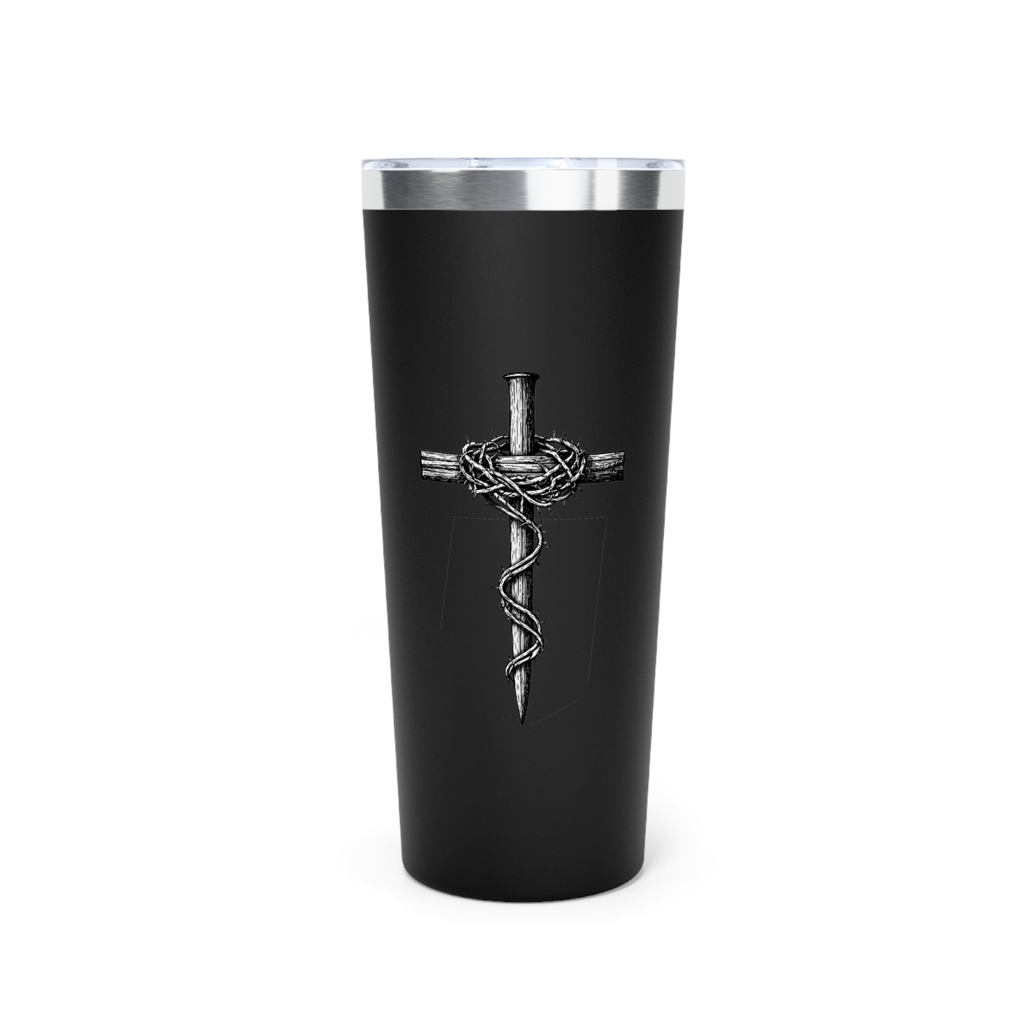 Gothic Cross & Snake 22oz Stainless Steel Tumbler
