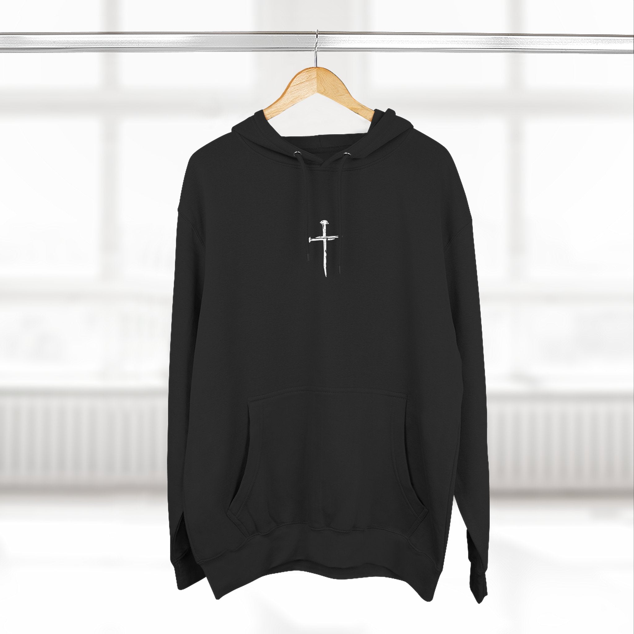 Faith Over Fear Flag Romans 8:31 Hoodie
