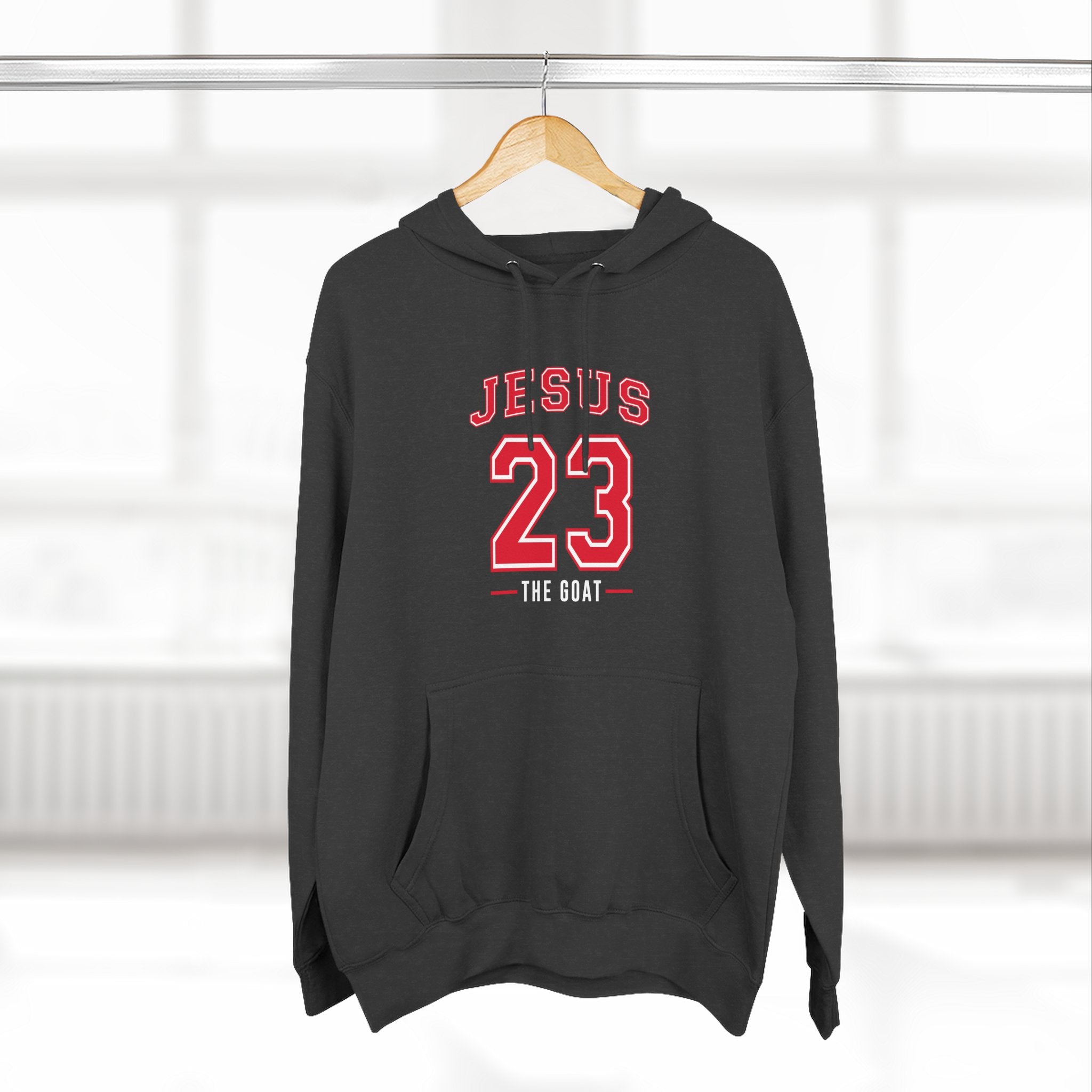 Jesus 23 The Goat Men's Hoodie