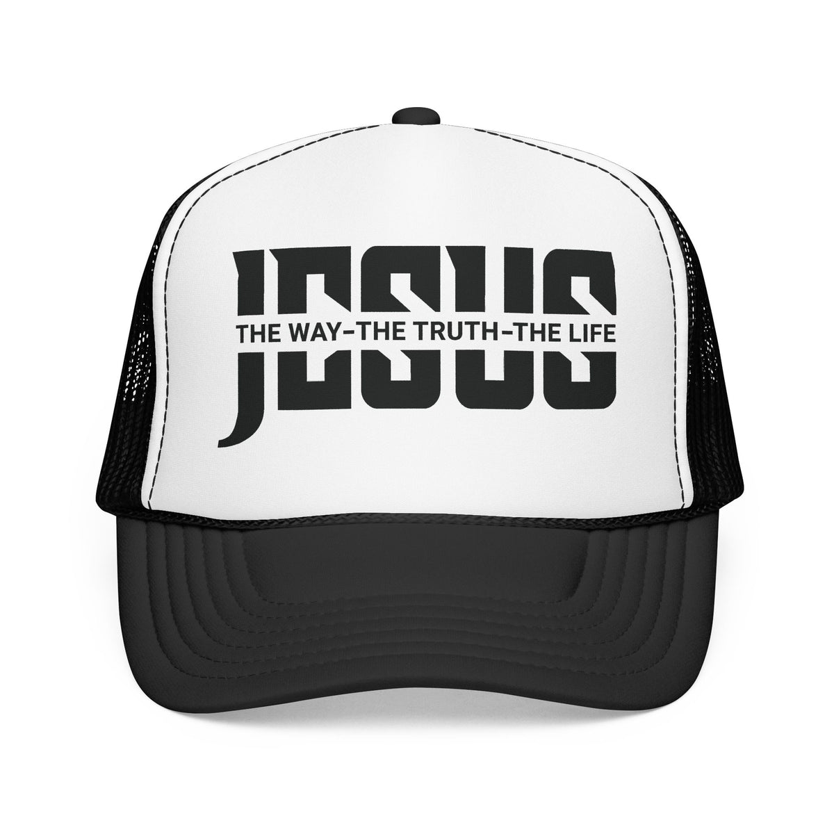 Jesus — The Way, The Truth, The Life" Trucker Hat