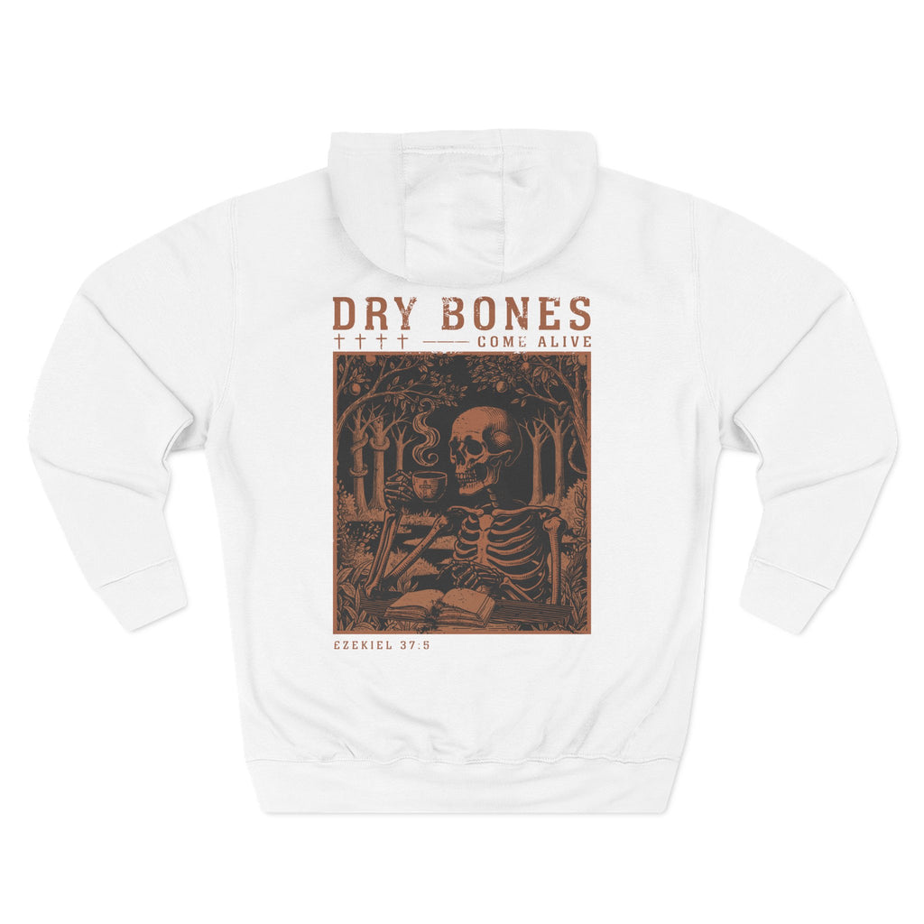 Dry Bones Come Alive Premium Vintage Gold Hoodie