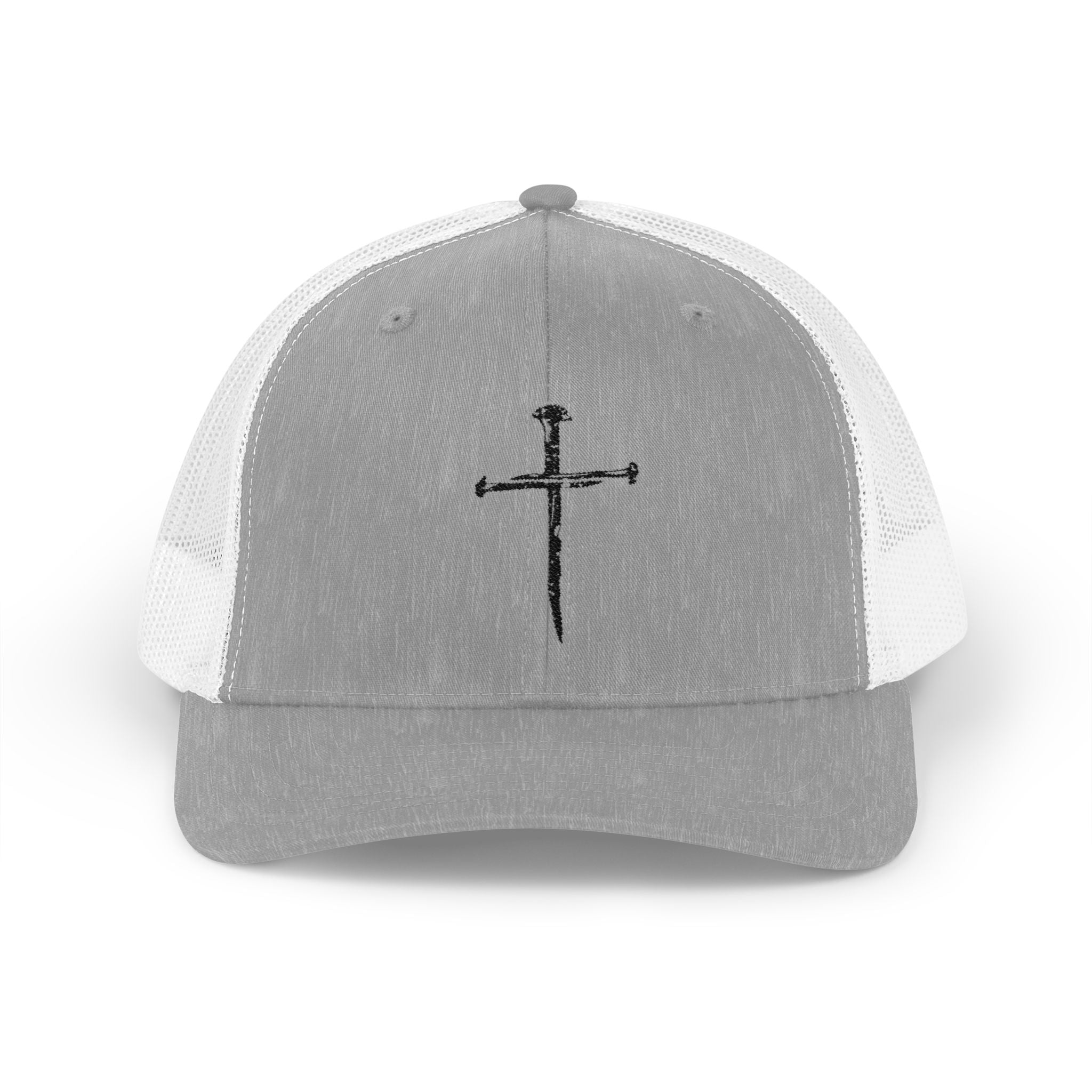 Nail Cross Snapback Trucker Hat
