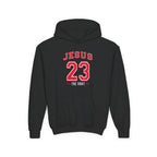 Jesus 23 The Goat Youth Hoodie