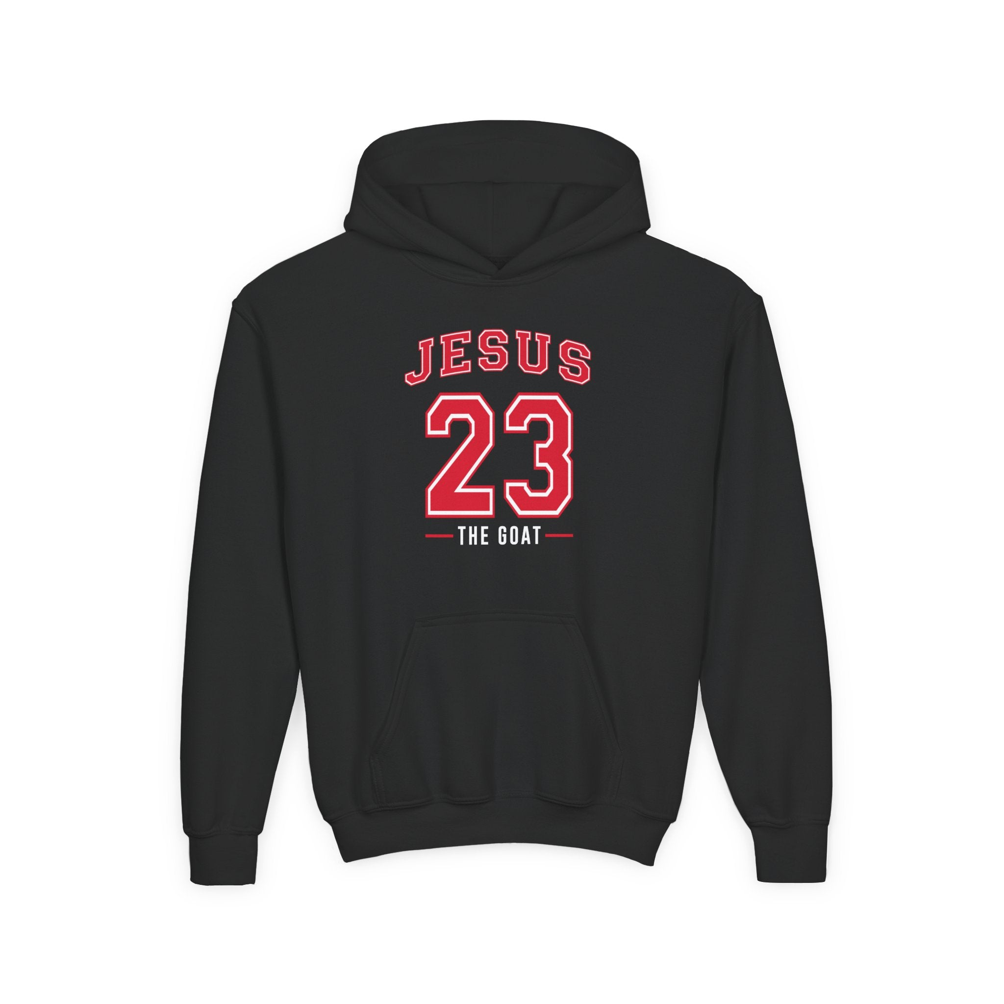 Jesus 23 The Goat Youth Hoodie