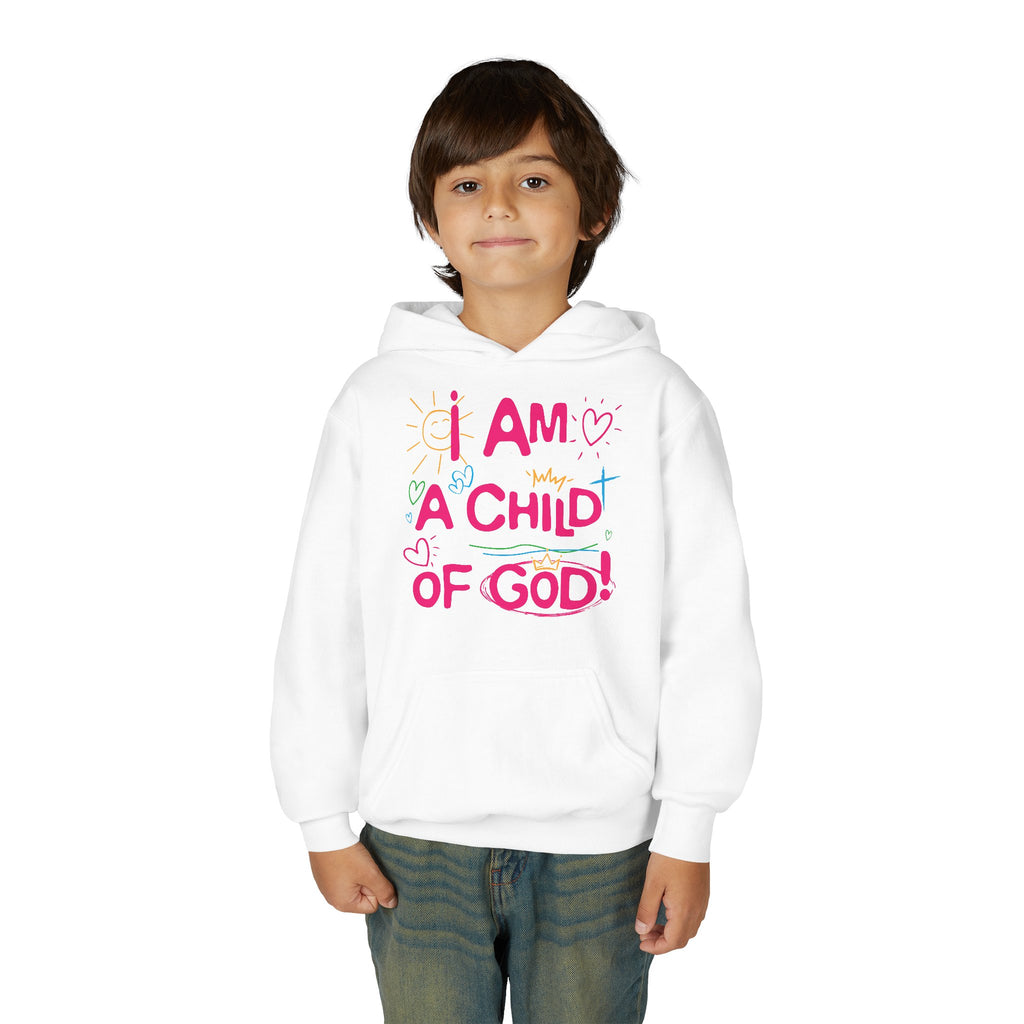 I Am a Child of God Youth Hoodie