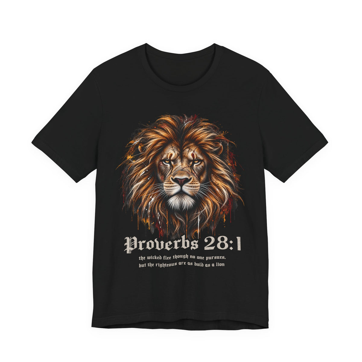 Lion of Judah - Joshua 1:9 Men's Premium Tee