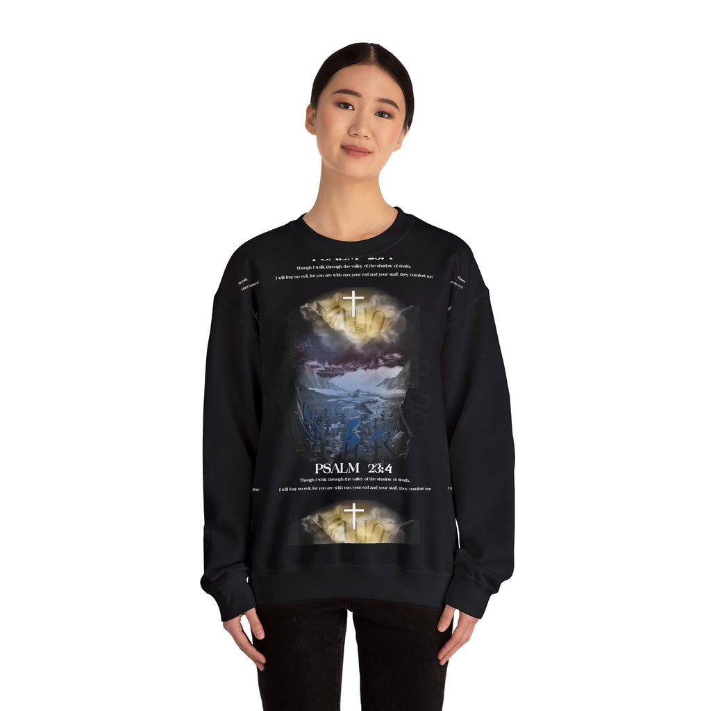 Fear No Evil - Psalm 23:4 Sweatshirt