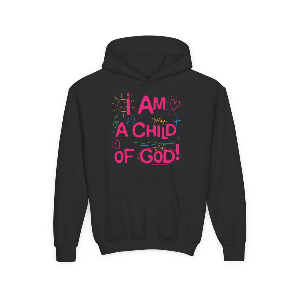 I Am a Child of God Youth Hoodie