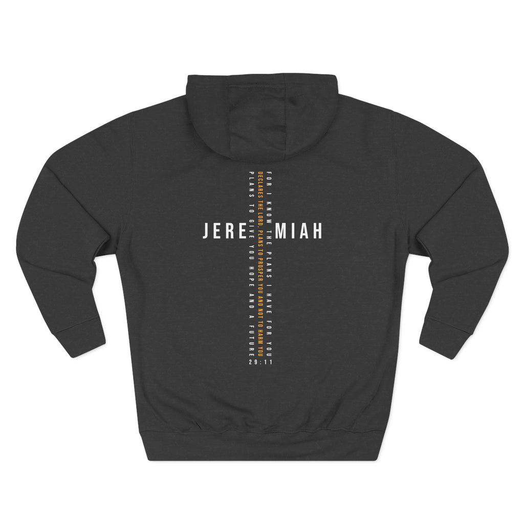 For I know the Plans Jeremiah 29:11 Hoodie