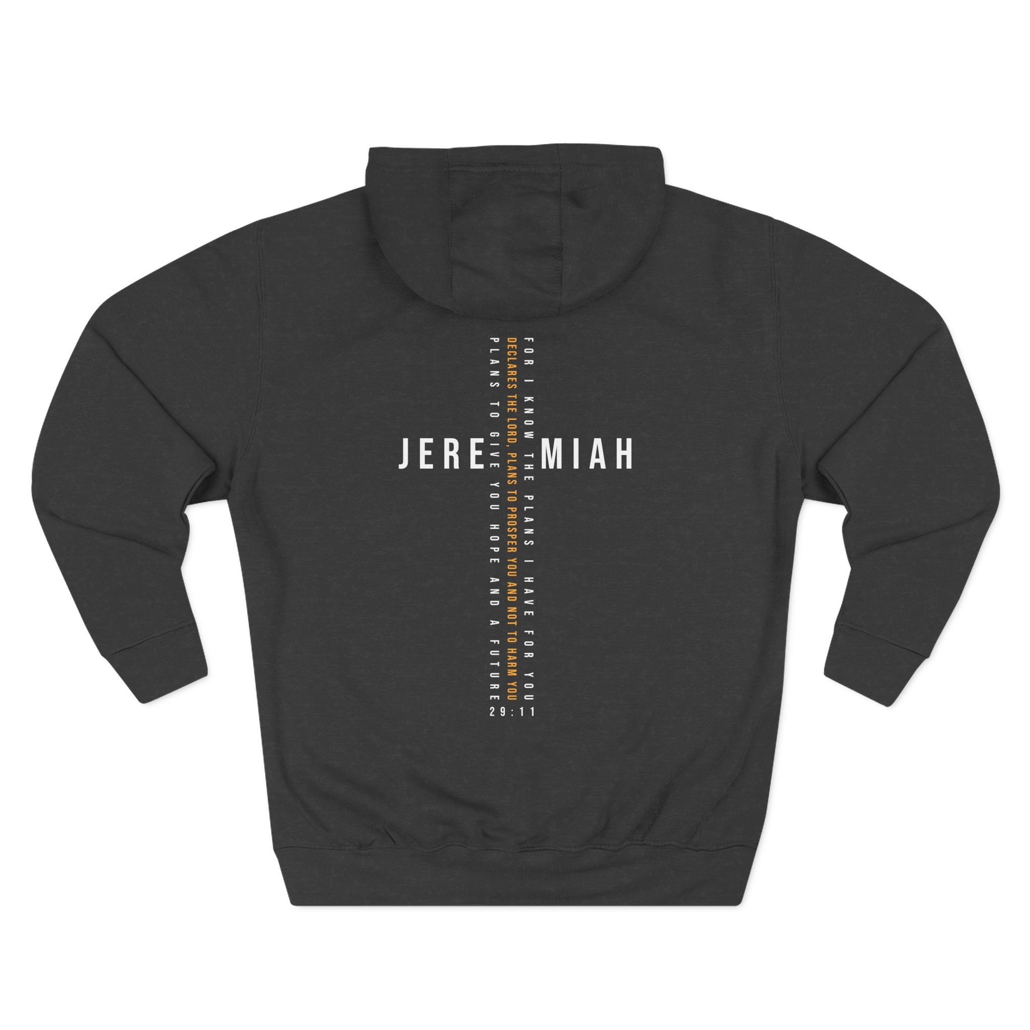 For I know the Plans Jeremiah 29:11 Hoodie
