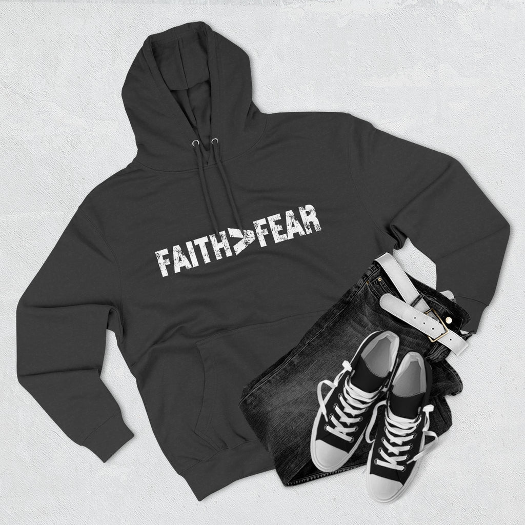 Faith > Fear Men's Hoodie