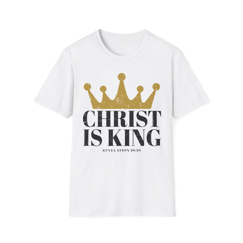Christ Is King Premium Christian Tee