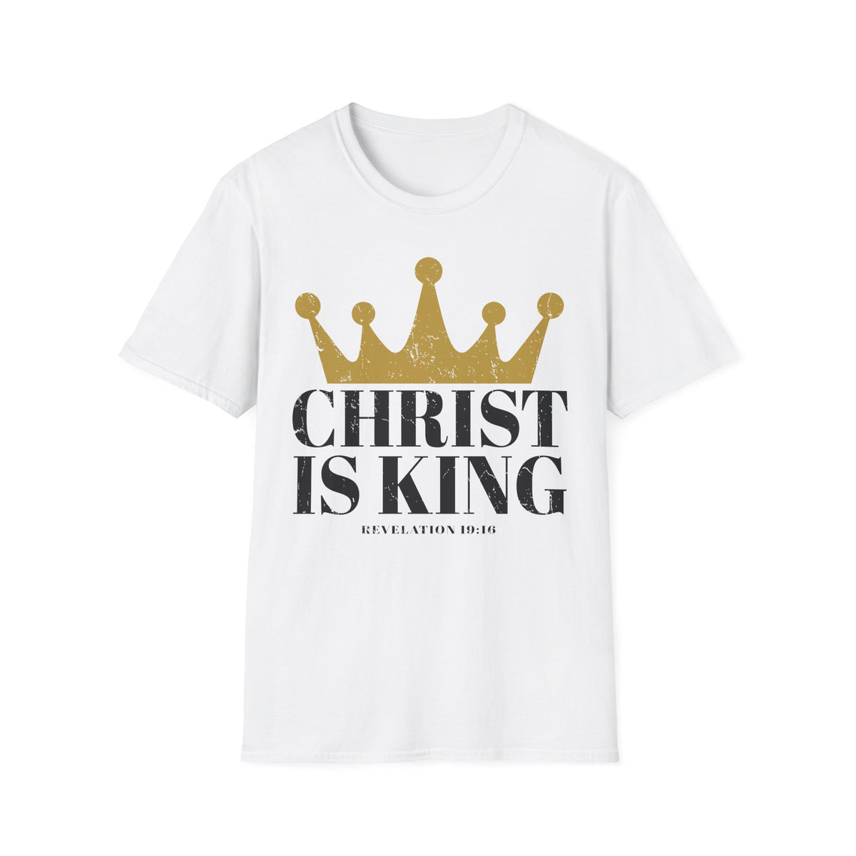 Christ Is King Premium Christian Tee