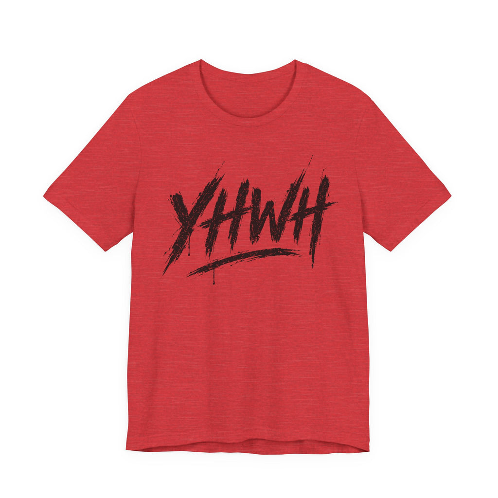YHWH Brushed Design Premium T-Shirt