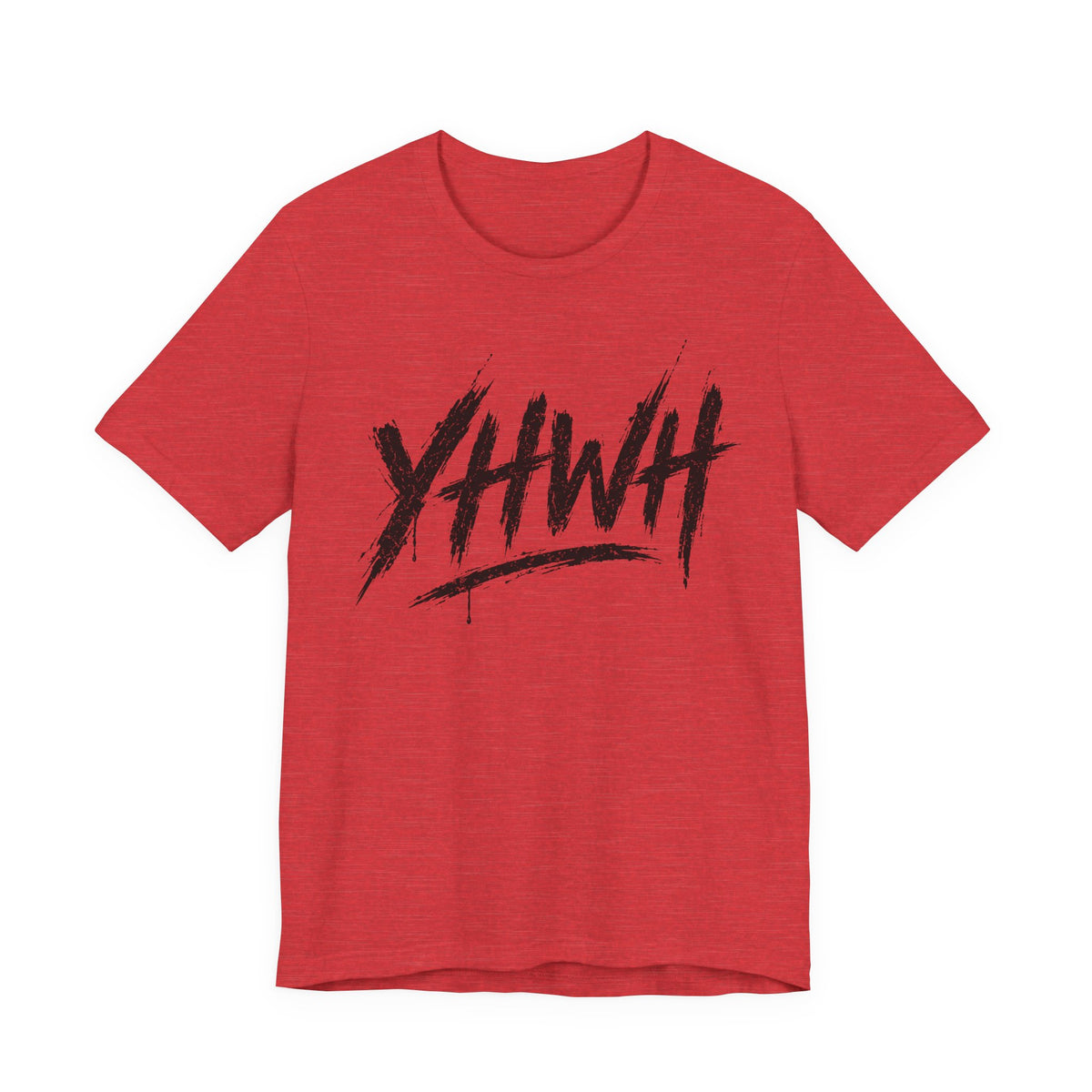 YHWH Brushed Design Premium T-Shirt