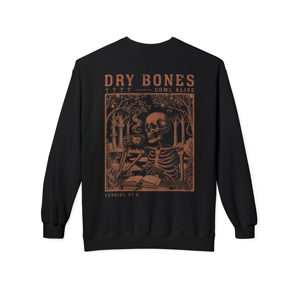 Dry Bones Come Alive Premium Vintage Gold Sweatshirt