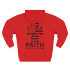 Faith Over Fear Patriotic Hoodie