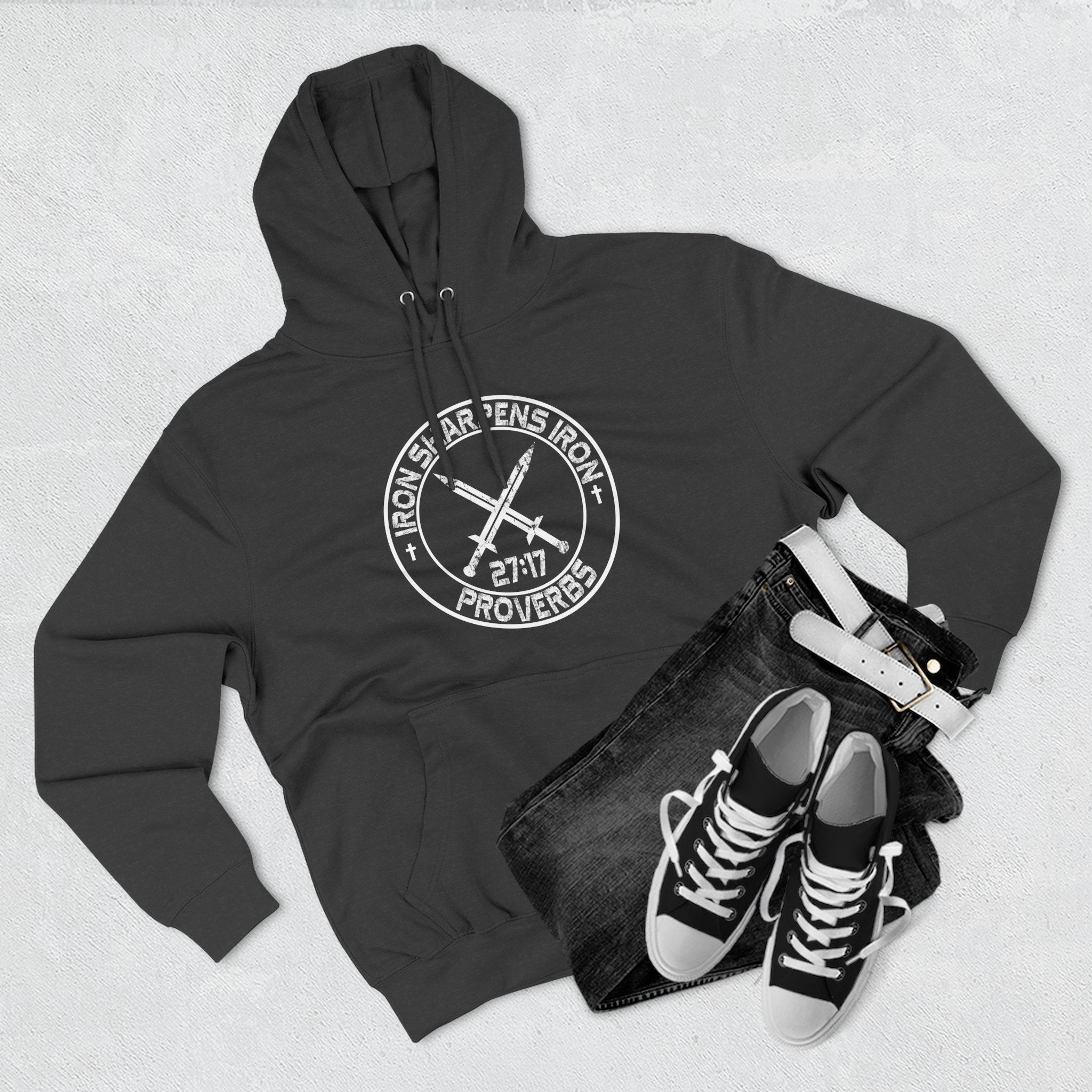 Iron Sharpens Iron Men's Hoodie