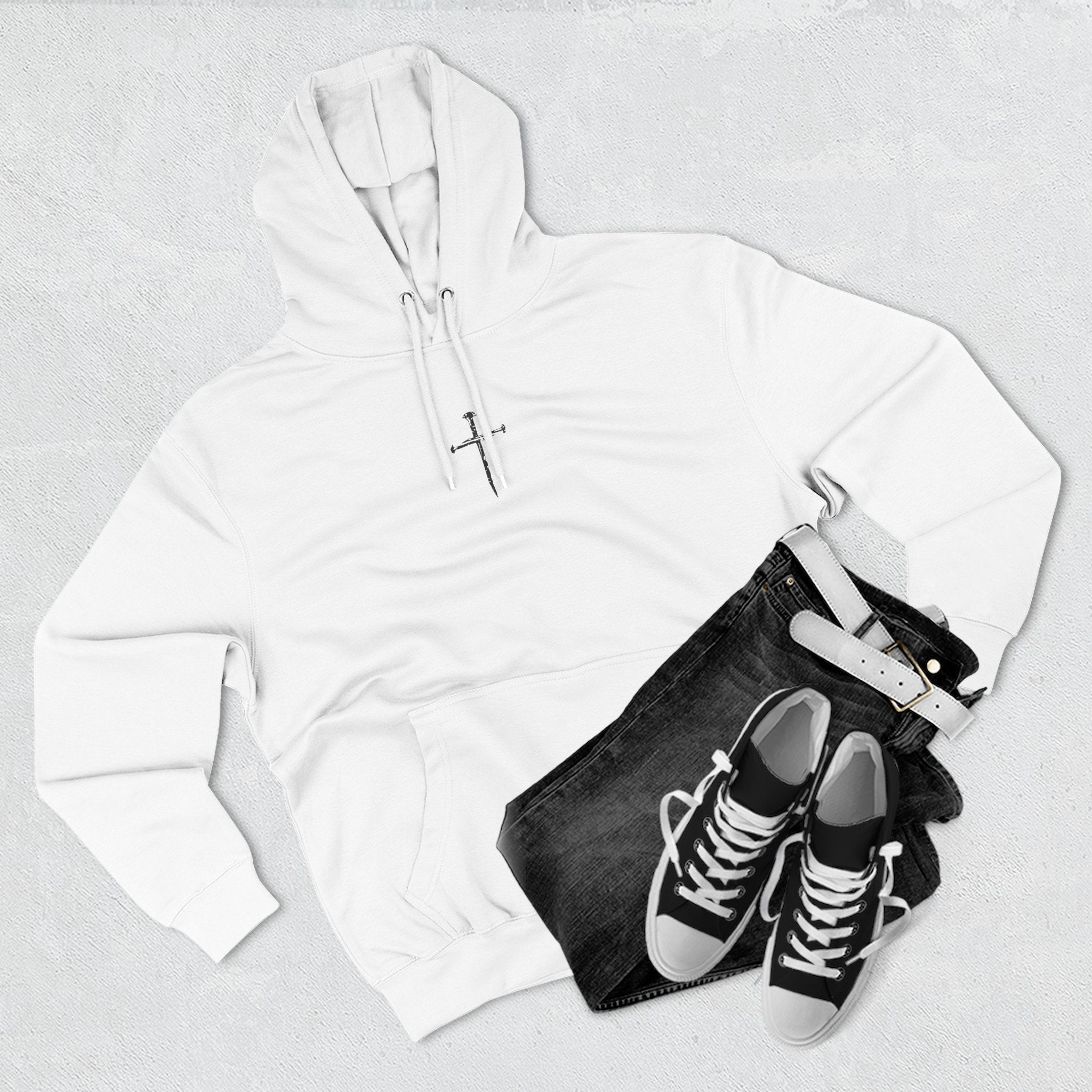 Faith Over Fear Flag Romans 8:31 Hoodie