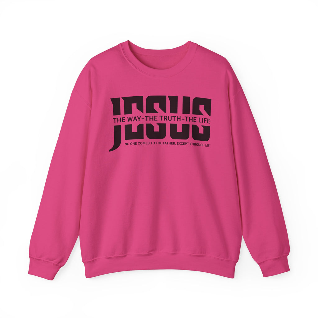 Jesus The Way The Truth The Life Women's Sweatshirt