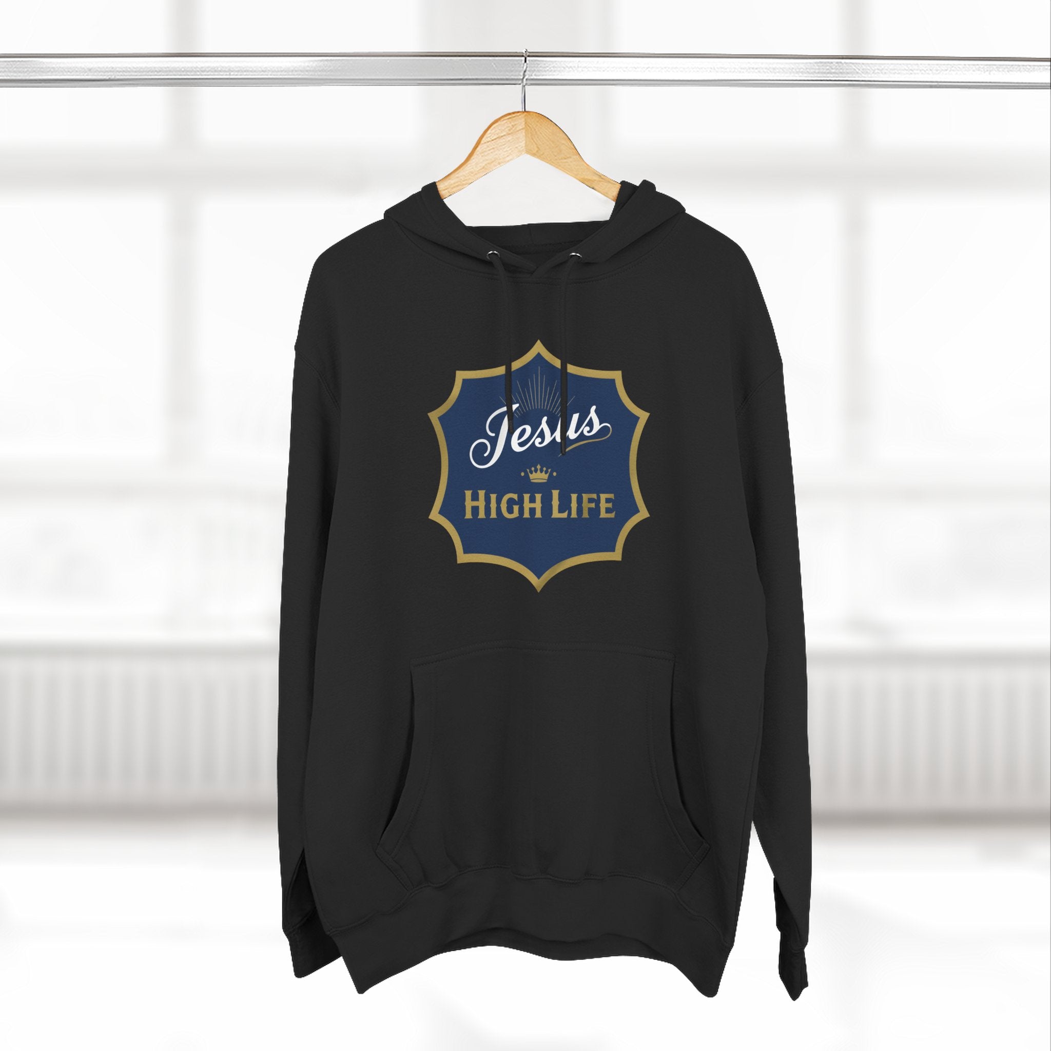 Jesus High Life Men's Hoodie