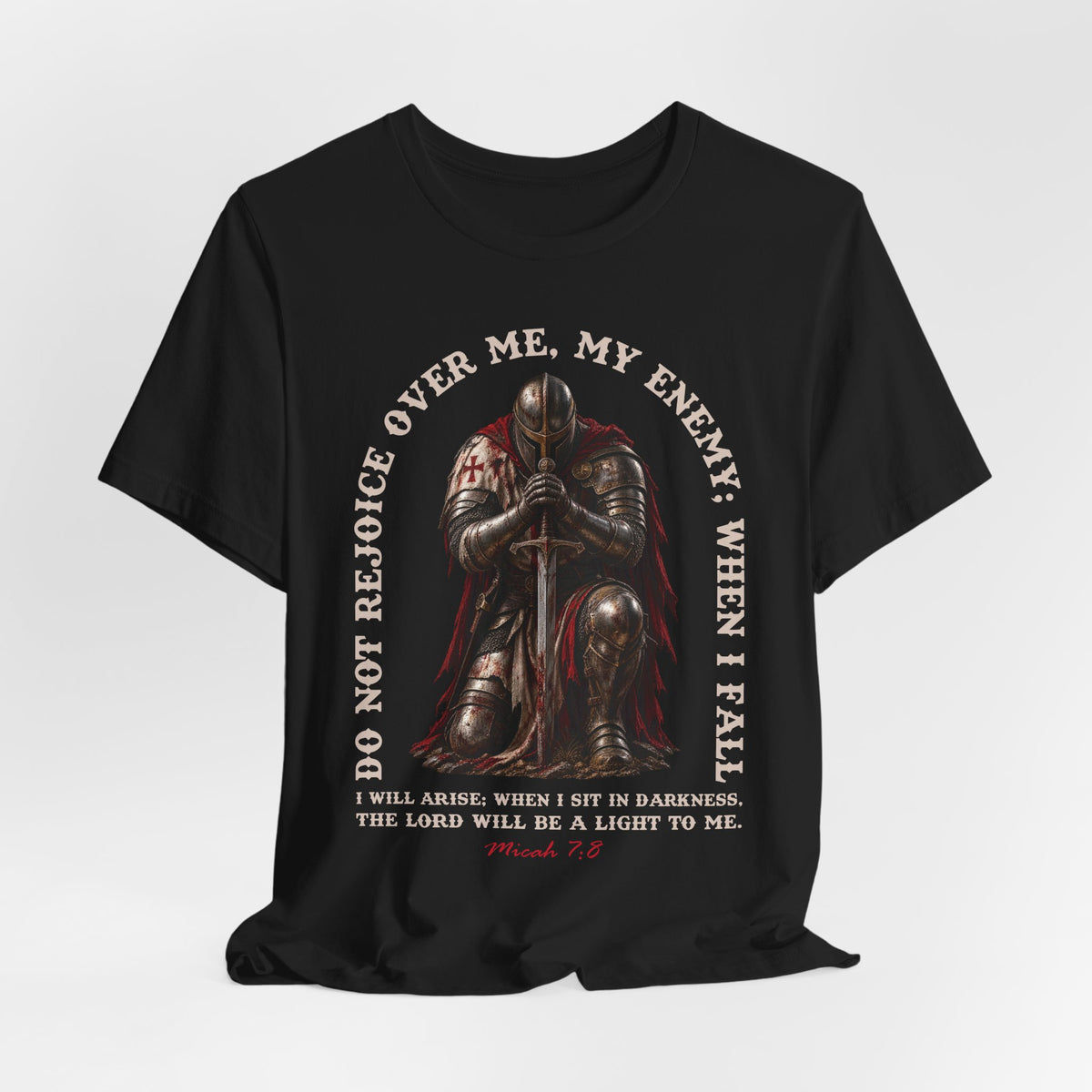 Micah 7:8 Armor of Light Men's Premium Tee