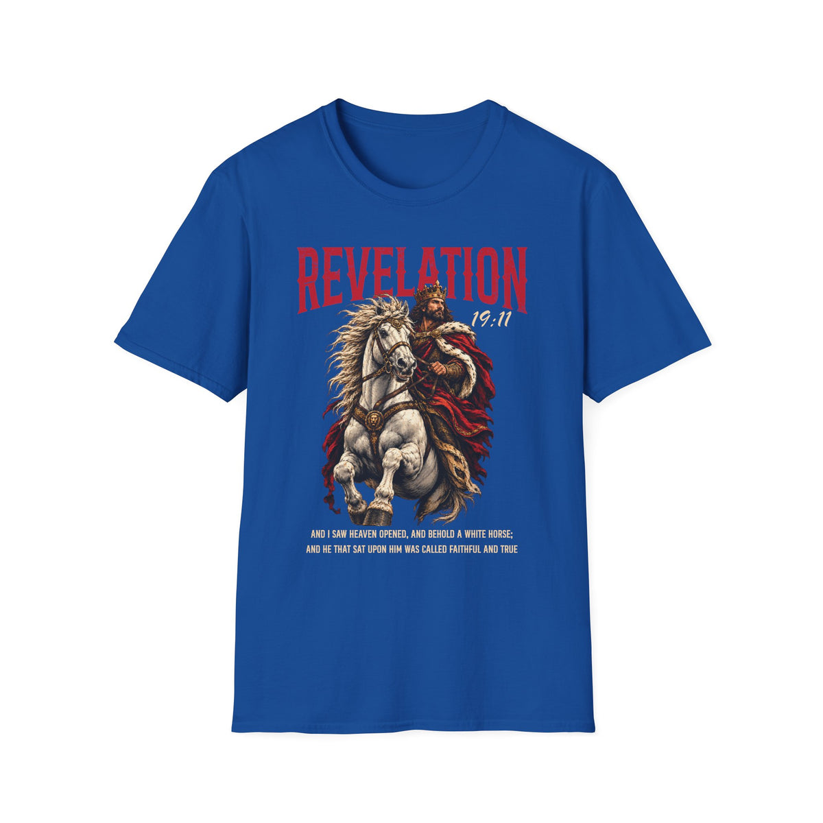 New Drop: Faithful and True-Revelation 19:11 T-Shirt