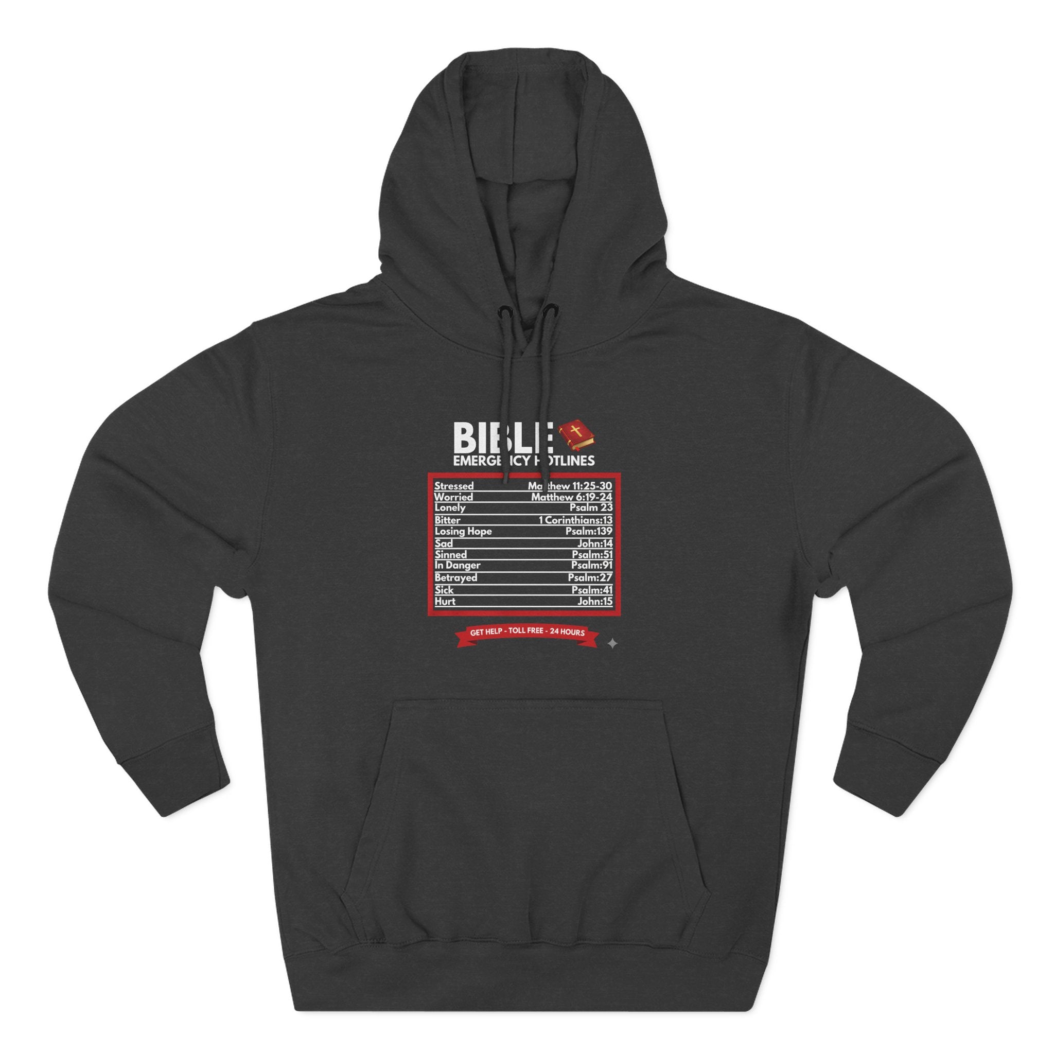 Bible Emergency Hotline Men's Hoodie
