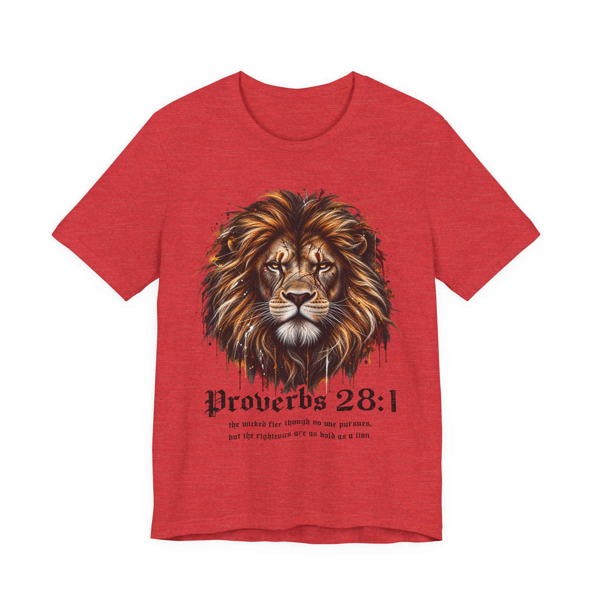 Lion of Judah - Joshua 1:9 Men's Premium Tee