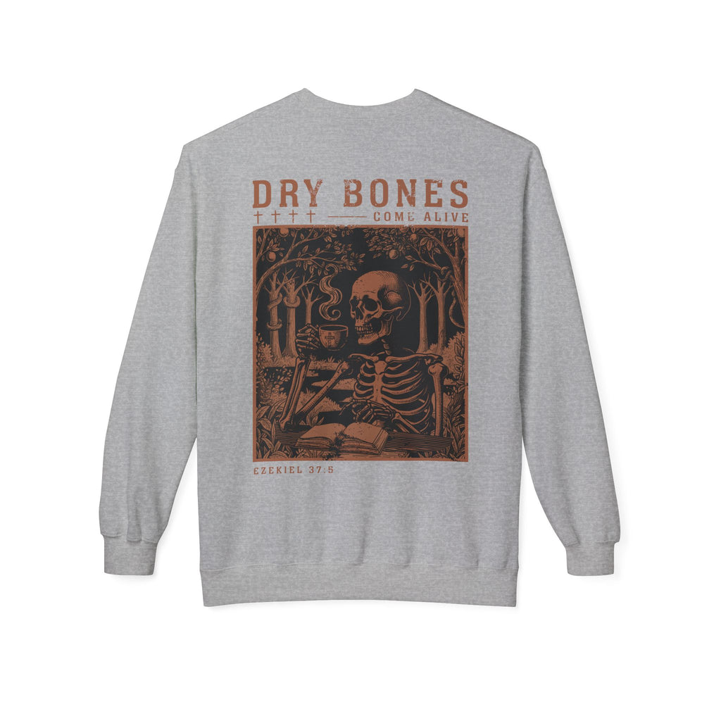 Dry Bones Come Alive Premium Vintage Gold Sweatshirt