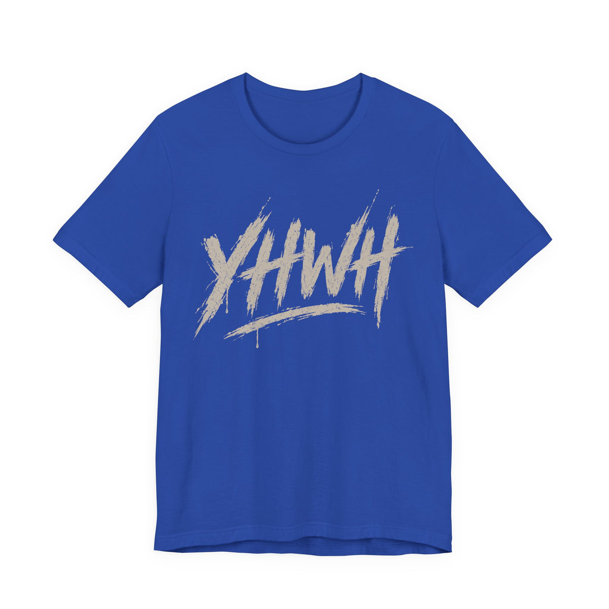 YHWH Brushed Design Premium T-Shirt