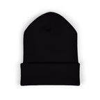 Forged Remnant Beanie — Classic Black Knit Hat