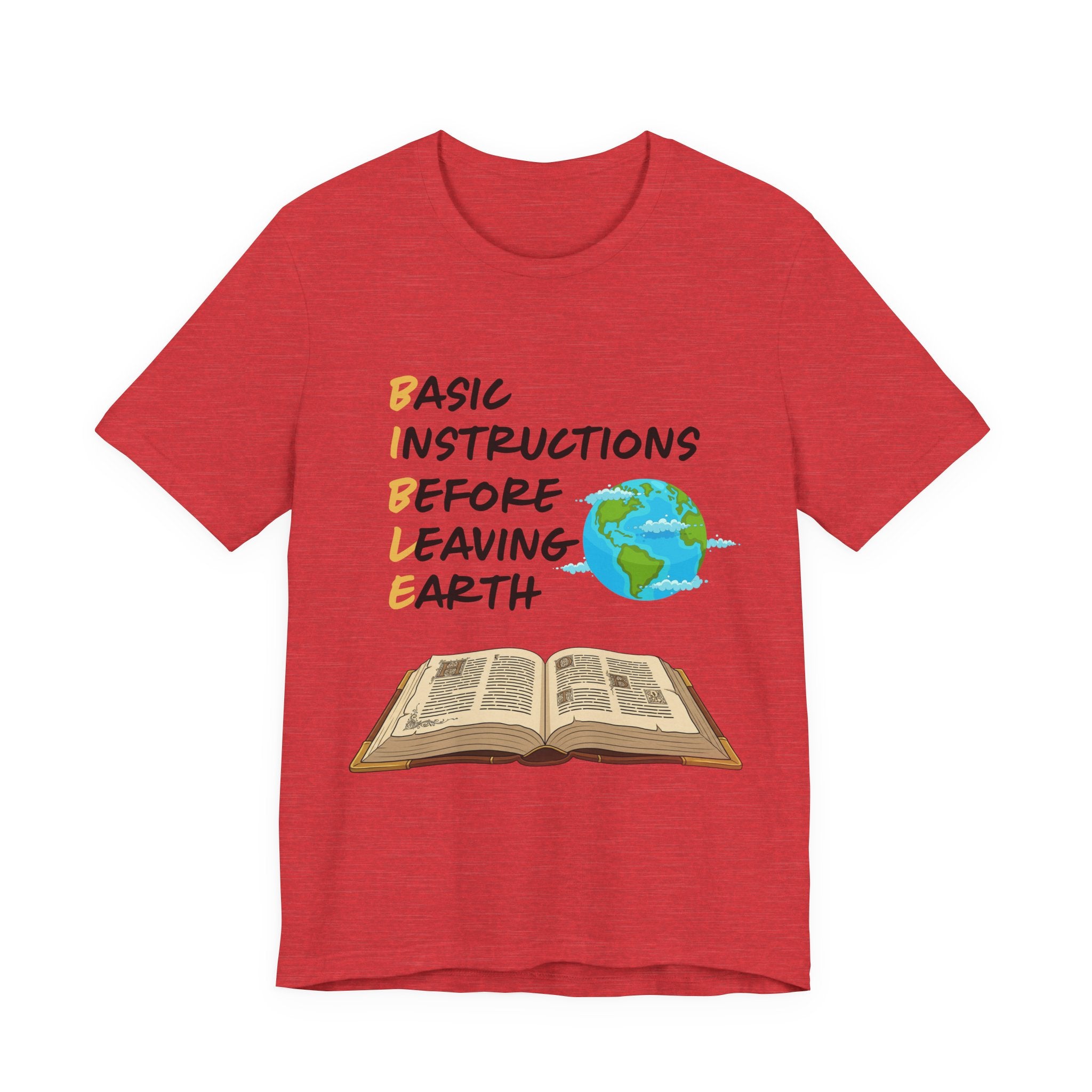 Basic Instructions Before Leaving Earth T-Shirt