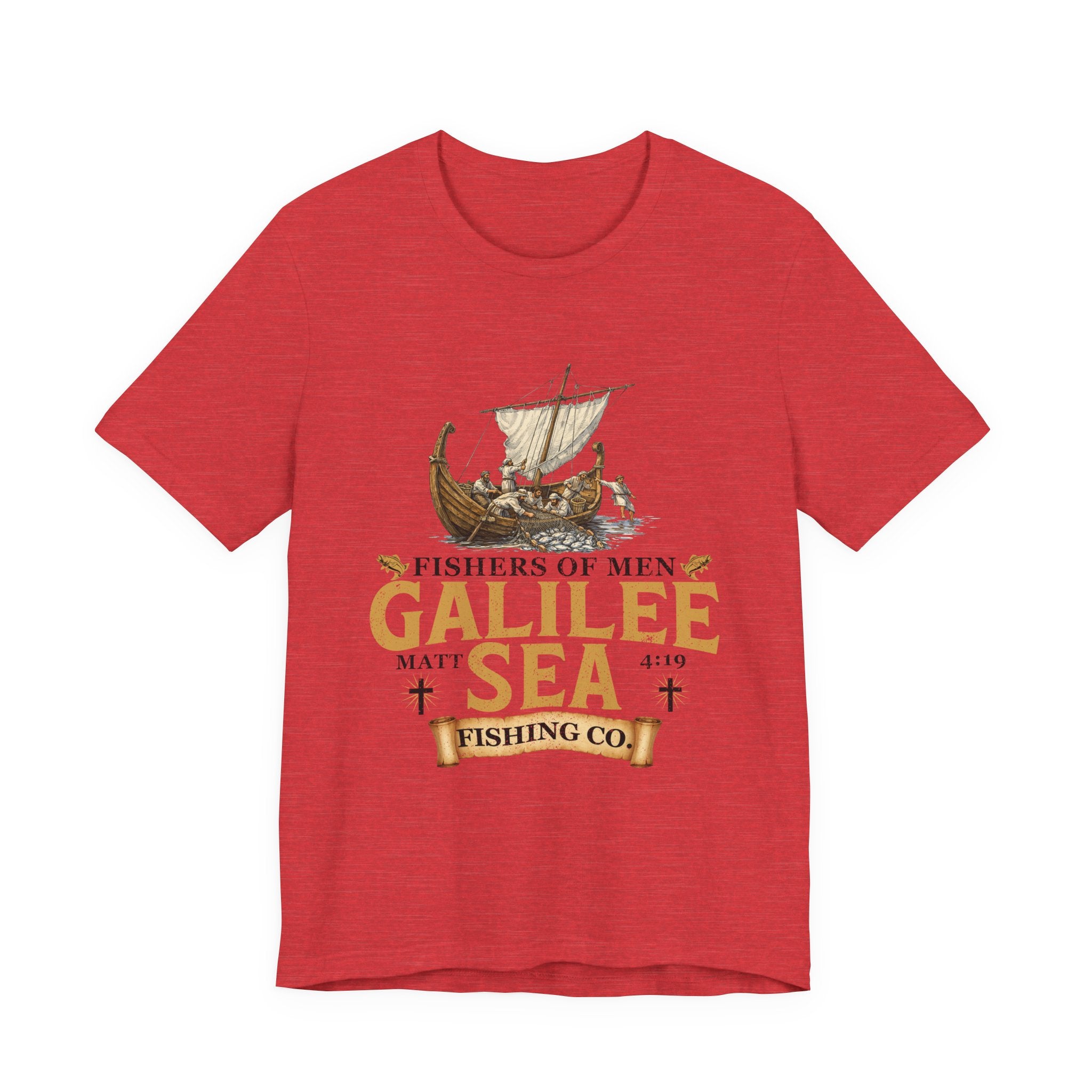 Galilee Fisher of Men T-Shirt