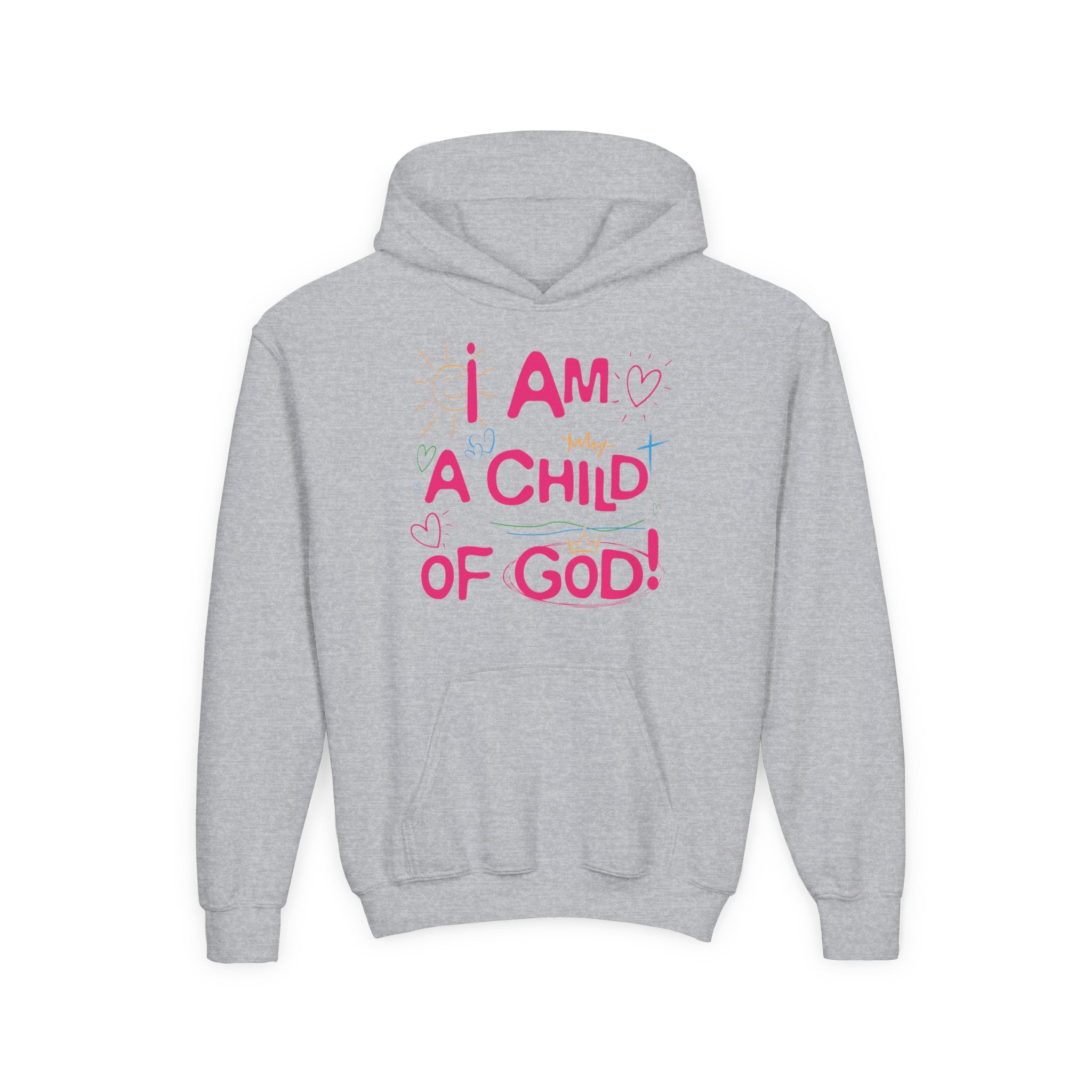 I Am a Child of God Youth Hoodie