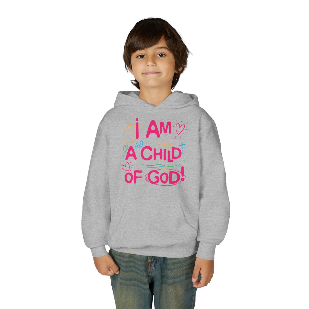 I Am a Child of God Youth Hoodie