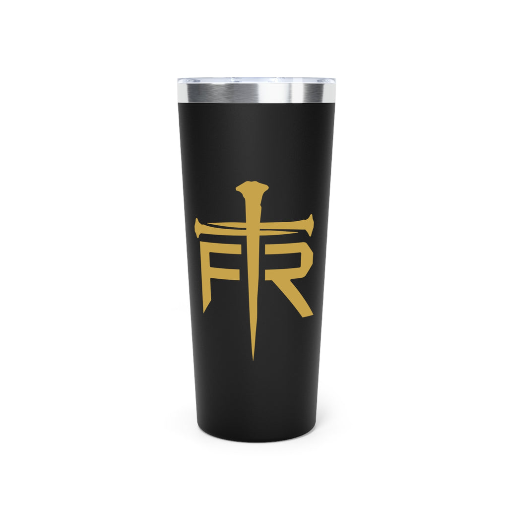Forged Remnant Nail Cross Monogram Tumbler