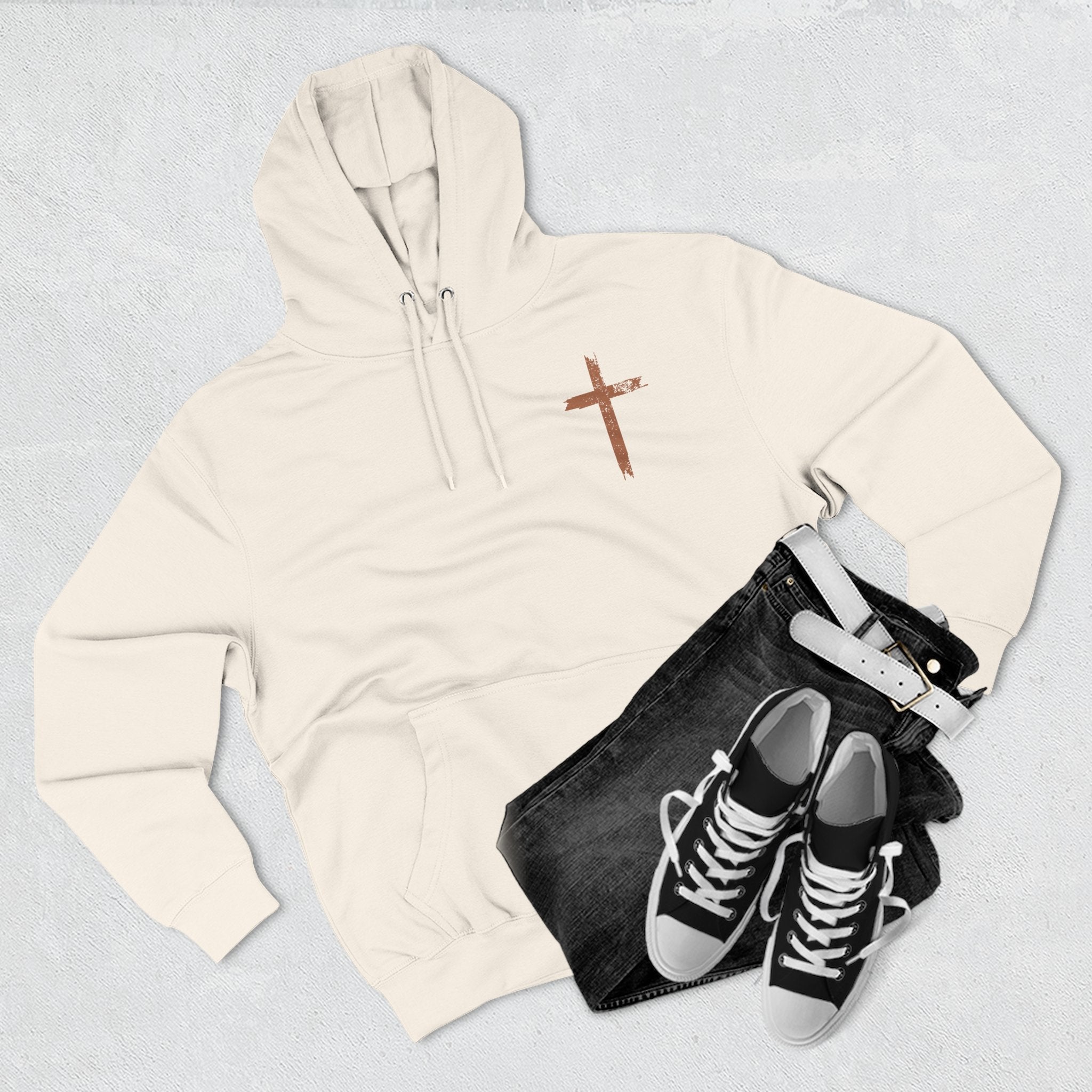 Dry Bones Come Alive Premium Vintage Gold Hoodie