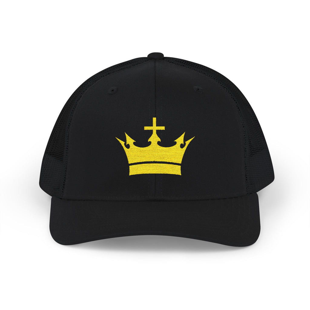 Cross & Crown Gold Richardson 112 Premium Snapback Hat