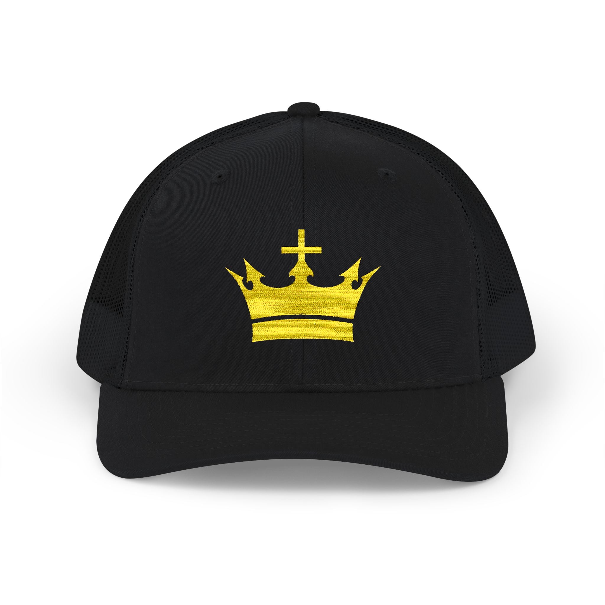 Cross & Crown Gold Richardson 112 Premium Snapback Hat