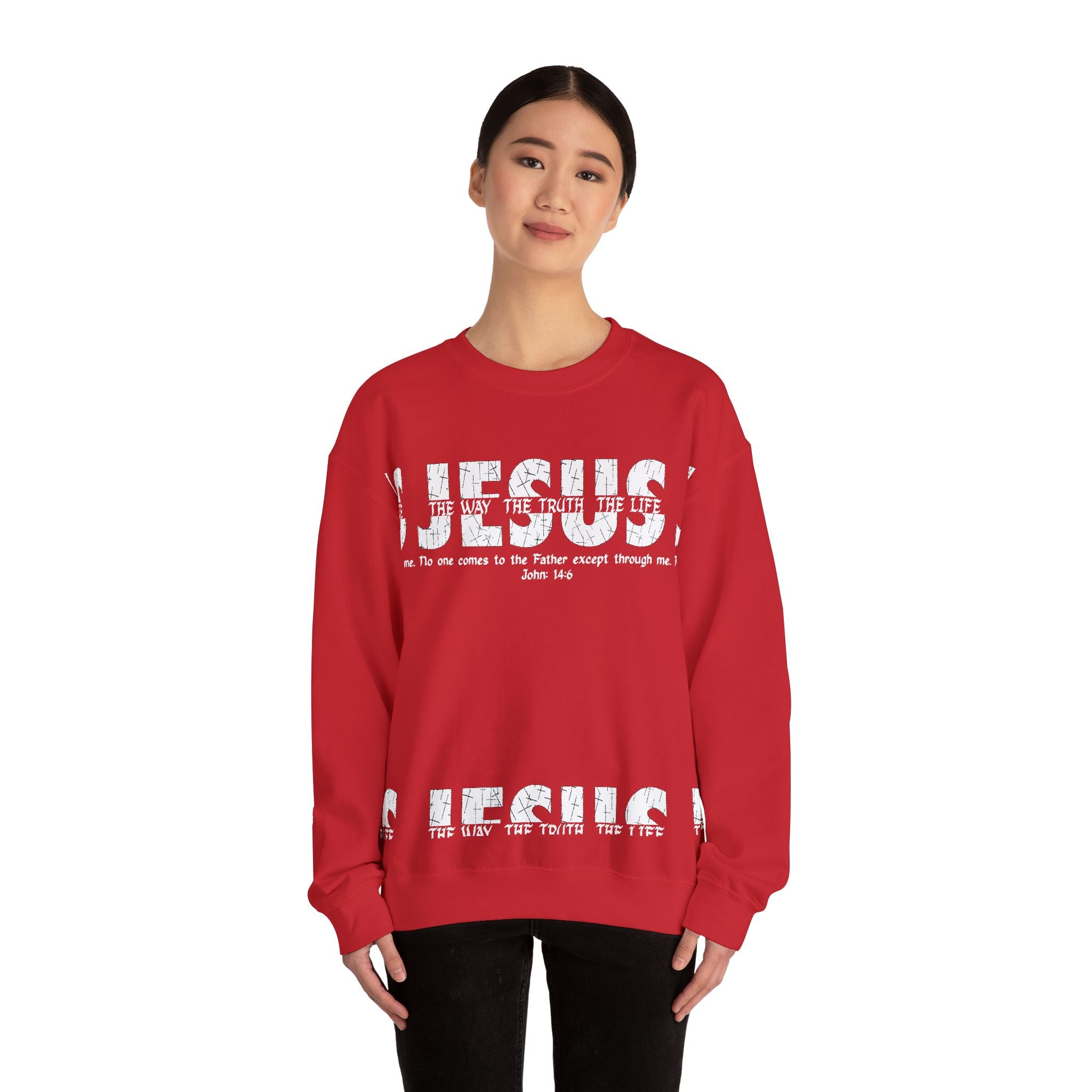 Jesus The Way The Truth The Life Sweatshirt