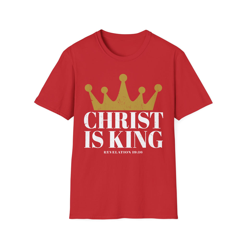 Christ Is King Premium Christian Tee