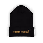 Forged Remnant Beanie — Classic Black Knit Hat