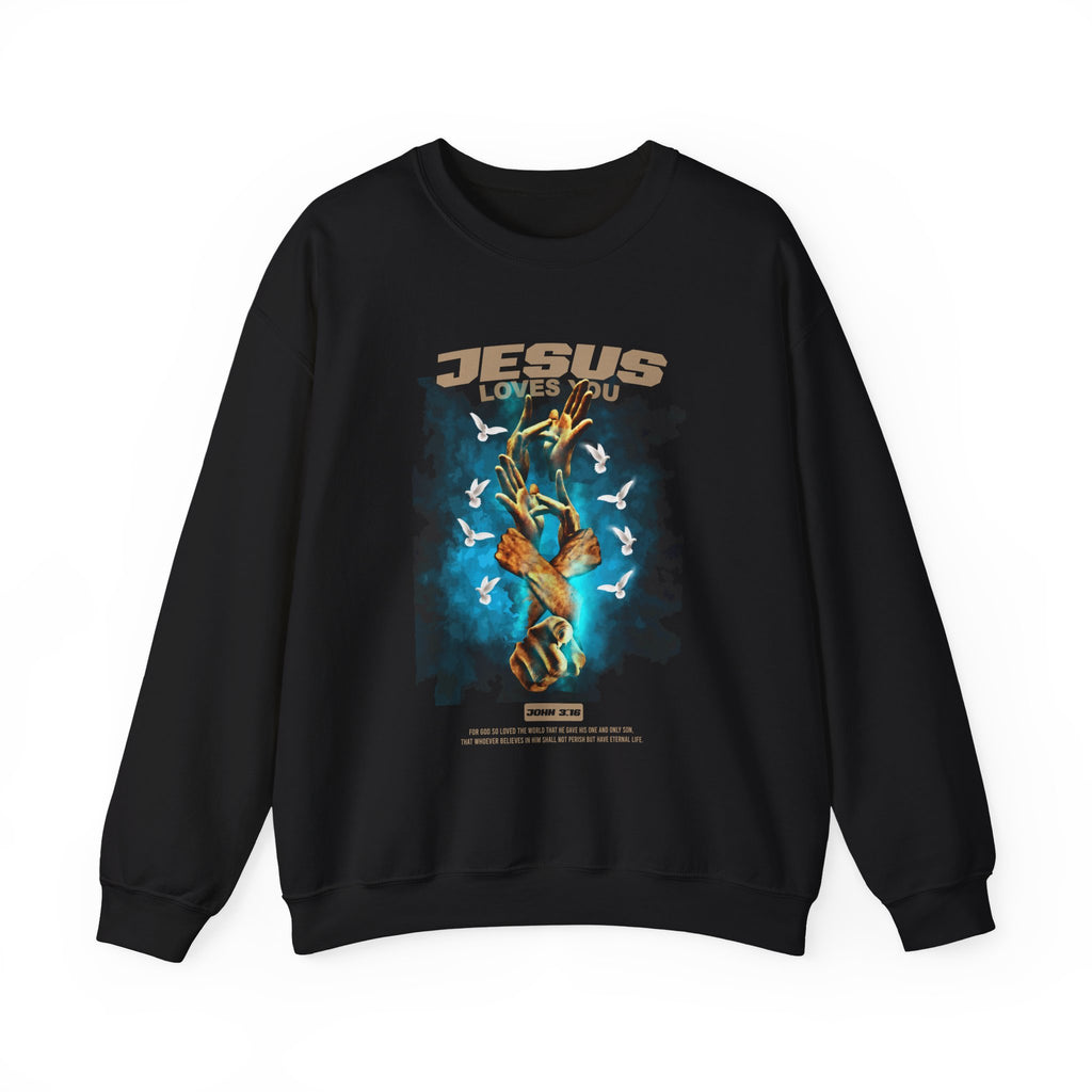 Jesus Loves You Sign Language Sweatshirt