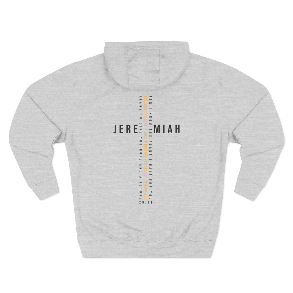 For I know the Plans Jeremiah 29:11 Hoodie