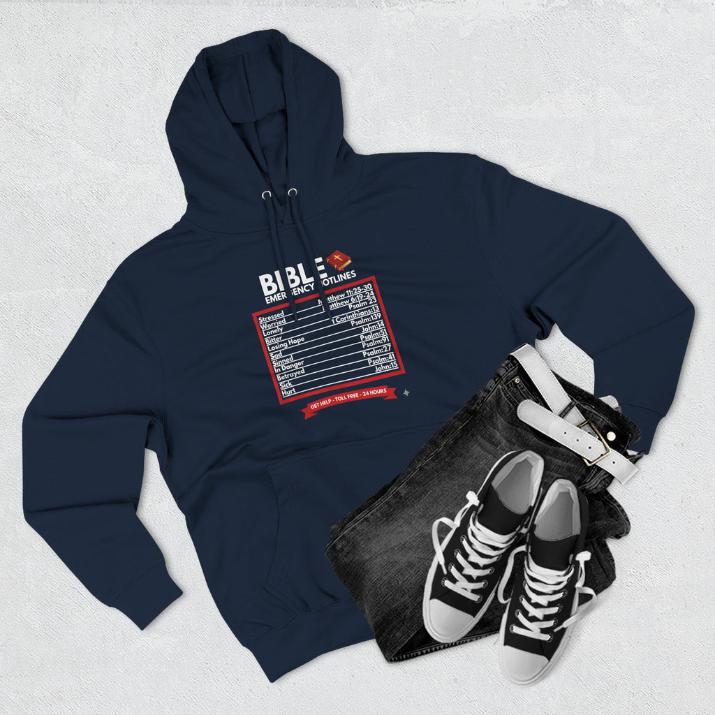 Bible Emergency Hotline Men's Hoodie